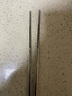 双枪316L不锈钢筷子防滑不发霉家用筷酒店公筷餐具 锦鲤方筷10双 实拍图