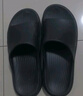 京东京造【3.5cm踩屎感】eva厚底拖鞋防臭休闲凉拖鞋 夜色黑 44-45 实拍图