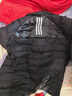 阿迪达斯 （adidas）男装冬季立领保暖户外休闲运动羽绒服 XL 黑色 实拍图