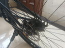 兰令软尾山地自行车成年人变速碟刹越野骑行男女学生双减震单车 魅影灰【前后培林花鼓+软尾双减震+内走线】 26英寸(160-178cm身高) 27速 实拍图