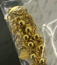 周大生黄金手链女足金光珠双层金手链手饰生日礼物送女友4.32g 实拍图