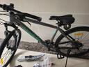 沃雷顿（VORLAD）山地自行车红日300碟刹禧玛诺24速可锁死前叉男士女士通勤单车 灰绿色26*17寸（身高165-180cm） 实拍图