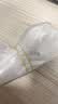 毕亚兹一次性防雨鞋套20只装雨靴加厚男女防水防滑中筒塑料鞋套 实拍图