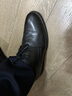 奥康（Aokang）皮鞋男英伦风秋季男鞋系带商务正装鞋男士低帮鞋子 黑色41码 实拍图