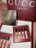 古驰（GUCCI）「双11现货」倾色琉光唇膏礼盒217奶栗色滋润护唇生日礼物 实拍图