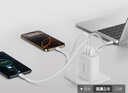 绿联65W氮化镓充电器套装PD40W苹果17充电器多口Type-C快充充电头适用iPhone17手机华为平板笔记本电脑 【65W氮化镓】 2C1A折叠充电器单头 实拍图