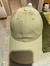 回力大头围棒球帽子男士潮流鸭舌帽女纯色休闲户外运动遮阳四季太阳帽 卡其 M 【54-58cm】适合正常头围 实拍图