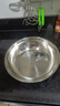【不锈钢】和面盆厨房烘焙家用火锅盆洗菜打蛋汤锅盆醒面盆料理盆 32cm【热卖款】不锈钢 和面盆 实拍图
