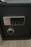 得力保险柜 家用密码保险箱办公财务专用小型保密箱全钢防盗入墙入柜床头保管柜 曜臻白AE611高60cm 实拍图