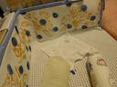 可优比（KUB）婴儿床床围四季用宝宝床上用品透气防撞拼接床围挡布 玉萃波波【3+1式，仅床围】 100*56 实拍图