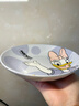 迪士尼8英寸深盘子可爱卡通陶瓷釉下彩耐高温盛儿童少女好看菜盘 乐悠8寸盘-黛丝 无规格 实拍图