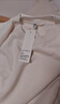 优衣库女装短卫衣/运动衫套头衫479602 01 乳白色 XL /165/92A 实拍图