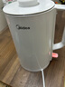 美的（Midea）烧水壶电热水壶电水壶家用 304不锈钢双层防烫全钢无缝开水壶 1500W快速沸腾 1.5L大容量SHM1568 实拍图