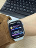 Apple/苹果 Watch S11 智能手表GPS款42毫米银色铝金属表壳雾紫色运动型表带M/L MEUU4CH/B 实拍图
