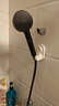 四季沐歌（MICOE）黑色增压淋浴花洒喷头套装 浴室淋浴头花洒手持花洒三件套HS125 实拍图