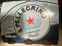圣培露（S.Pellegrino）意大利含气天然矿泉水气泡水 饮用水 250ml*24瓶 实拍图