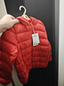 迷你巴拉【防水透湿】男女童保暖连帽三防保暖儿童羽绒外套2025年秋冬新款 中国红60648 【白鸭绒-1000+洁净度】 120 【充绒量46.4g】 实拍图
