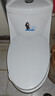 松鲸马桶盖通用加厚坐便器盖子家用抗断老式抽水马桶座圈配件轻音盖板 V型【加厚带提手】 实拍图