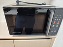 美的（Midea）国家补贴微碳微波炉烤箱一体机900w微波1000w烧烤平板光波速热23L容量变频臻彩荧幕 （C32） 实拍图