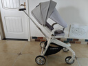smartstroller遛娃神器婴儿推车可坐可躺轻便折叠双向高景观0-6岁用宝宝溜娃车 月光灰(铝合金车架+3D舒适透气) 实拍图