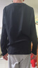 班尼路（Baleno）长袖t恤男春秋季基础款纯色圆领男士打底衫宽松纯棉上衣男女同款 实拍图