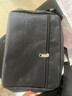 鹏境单肩包多隔层小背包多功能休闲斜挎包通勤背包2024七夕男士牛津布 六层拉链【横款-经典黑】 实拍图