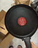 特福（Tefal）锅具套装烹饪锅煎炒锅奶锅可拆卸手柄不粘锅有钛不粘百变套锅五件套橄榄绿 实拍图