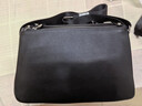澳懿斜挎包男士真皮挎包单肩包男包头层牛皮包休闲背包青年时尚大容量 细纹黑色款 中号-长28高21.9厚9公分 实拍图