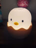 如初蛋壳鸡小夜灯婴儿喂奶灯充电可爱儿童护眼伴睡夜起床头月子专用灯 暖黄光+充电线 不带3c充电器 实拍图