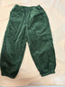 优衣库婴幼儿宝宝灯芯绒长裤/宽松休闲裤裤子25秋冬新款478838 57 深橄榄色 110 实拍图