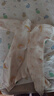 婧麒（JOYNCLEON）新生婴儿衣服a类春秋初生儿宝宝保暖夹棉连体衣贴身打底哈衣 月亮木马 90cm 【1-2岁，体重9.5-13kg】 实拍图