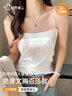 都市丽人吊带背心女内搭四季文胸一体带胸垫纯色打底美背内衣外穿上衣 实拍图