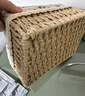 八海鸟藤编收纳筐桌面收纳盒遥控器茶几零食盒子整理篮置物筐杂物编织筐 实拍图