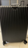 网易严选3.0升级铝框小金刚PC拉杆箱商务行李箱旅行箱经典黑*磨砂28英寸 实拍图