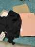 红豆保暖内衣女发热无痕色纺秋衣秋裤女护膝保暖礼盒秋上新 优雅黑160 实拍图