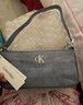 Calvin Klein女包25春夏新时尚ck牛仔单肩包腋下包礼物4F3217G 实拍图