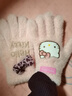 三丽鸥官方正品hellokitty手套冬季女保暖骑行毛绒可爱五指可触屏 正版授权-Hello Kitty【少女粉+豹纹/蝴蝶结】甜美百搭 三丽鸥-Hello Kitty-手套【均码】柔软亲肤-防风防寒 实拍图