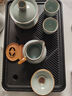 京东京造 茶具整套 功夫茶具套装带茶盘茶壶茶杯 天青汝窑西施壶 16件 实拍图