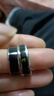 感温戒指自动变色男情侣一对女韩版钛钢显示温度个性时尚温感指环戒指男潮钛钢时尚个性炫酷百搭指 韩版智能戒指【银色】 10号手指周长62.1mm 实拍图