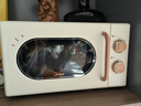 美的【国家补贴8折】厨房小家电小滋味微波炉变频家用小型百搭复古转盘式经典双旋钮轻音M20H4 实拍图