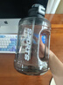 京东京造吨桶 运动水杯Tritan超大容量水壶健身吸管大肚杯1600mL黑 实拍图