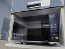 美的（Midea）家用变频微波炉平板式易清洁 800W微波速热 一键智能菜单 钻石背板 微晶面板加热20L（PM20M2） 实拍图
