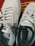 回力（Warrior）官方男鞋板鞋秋季透气小白鞋子男士皮面运动鞋男百搭休闲鞋白蓝42 实拍图
