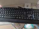 联想生态品牌异能者 有线键盘 商务办公键盘 台式机/小新笔记本适用 防泼溅 手托键盘有线  黑色 实拍图