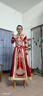 泰勒马丁秀禾服新娘婚纱2025新款秋冬结婚礼服敬酒服古装龙凤褂婚服嫁衣 X616仅女装 L 实拍图