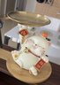 赟娅创意招财猫玄关钥匙收纳摆件客厅发财猫装饰摆设乔迁之喜搬家礼物 福袋招财猫（暴富）+收纳架 实拍图