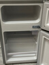 奥克斯（AUX）家用双门迷你小型冰箱 冷藏冷冻保鲜小冰箱 宿舍租房节能电冰箱 【国家补贴】BCD-24K118 基础款 银色 实拍图