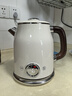 美的（Midea）艺术家电热水壶  烧水壶自动断电保温一体  1.6L大容量电热水壶 316L不锈钢恒温壶 精准控温 63-Q 实拍图