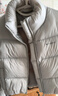 坦博尔泡芙羽绒服女士短款立领时尚冬季面包服外套5530356D 霜林灰160 实拍图