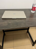 煜柠苑 电脑桌台式家用简约卧室长条桌学生写字学习桌子书台桌办公大桌 加固升级-黑架灰橡木-80*50高74 实拍图